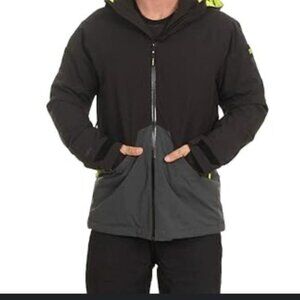 O'Neill Black and Gray Performance Jacket ski snowboard size Medium men